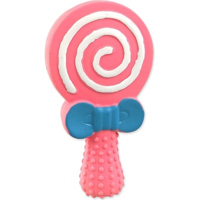 Dog Fantasy Latex lízatko kolo so zvukom 13 cm