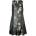 Desigual Къса рокля за жени desigual, Размер m, Цвят Черен (26swvw31_ne2000)
