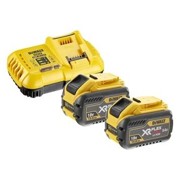 DEWALT 18/54V 2x 12.0Ah FLEXVOLT батерия + зарядно устройство DCB118Y2 (DCB118Y2)