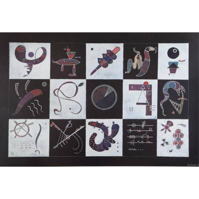 Bluebird Puzzle - Puzzle Kandinsky - Quinze, 1959 - 1 000 piese