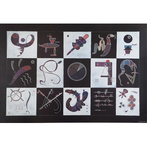 Bluebird Puzzle - Puzzle Kandinsky - Quinze, 1959 - 1 000 piese