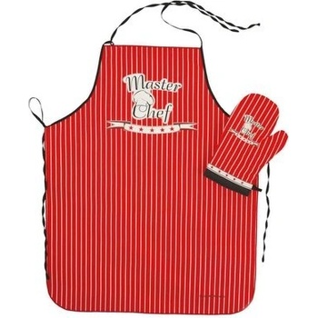 Forbyt Zástěra Master Chef červený