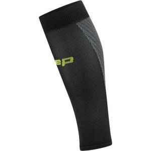 CEP Мъжки компресионни чорапи CEP Run Ultralight Sleeves Calf 4.0 Leg warmers - Black / Grey (201-9124-0113)