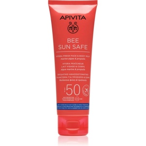APIVITA Bee Sun Safe Hydra Fresh Milk SPF50 слънцезащитен лосион за лице и тяло SPF 50 100ml