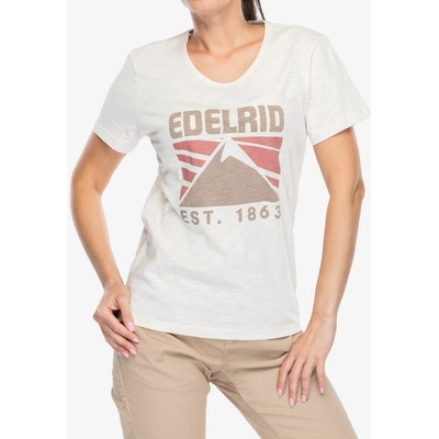 Bavlnené tričko dámske Edelrid Highball T Shirt V white