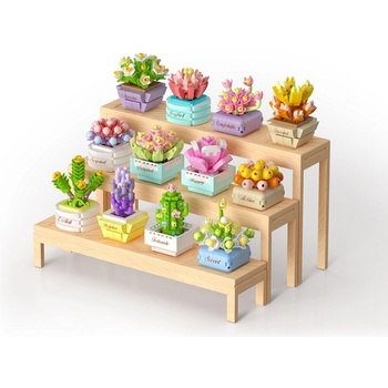 KOCO Stavebnice mini Sukulent v květináči