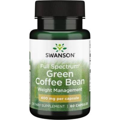 Swanson Full Spectrum Green Coffee Bean 400 mg [60 капсули]