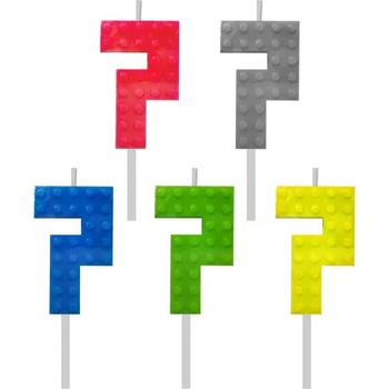 Image 1 of Godan Свещ за рожден ден Лего - 7