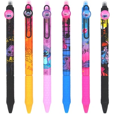 COOLPACK Химикалка COOLPACK с възможност за изтриване Lilo and Stitch черно-синя шарка R91323PTR (R91323PTR)