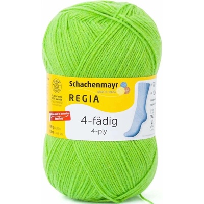Regia 4-Ply Uni 6613 Neonová zelená