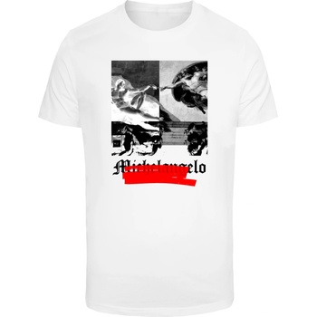 Mister Tee Тениска APOH - Michelangelo Negative T-Shirt white XXLUB-MP5006300-00220 - Тъмносив, размер 4XL