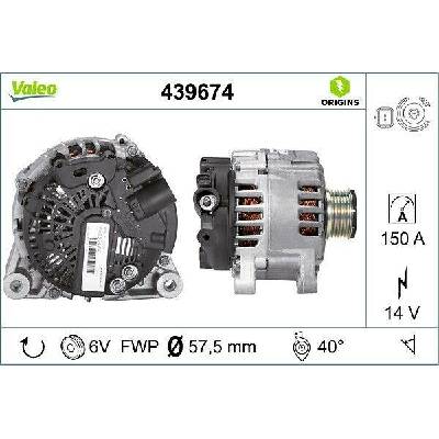 Generátor VALEO 439674