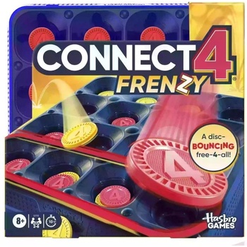 Hasbro Настолна игра Connect 4 Frenzy - на унгарски език (G2782)