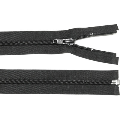 Spirálový zip no.5 rozepínací 60cm - více barev color: 732 černá