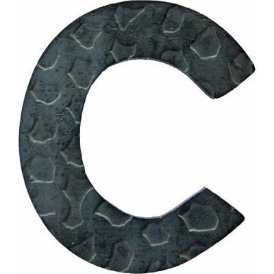 Písmeno kované "c" h70, t3mm