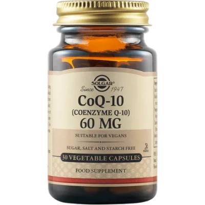 Solgar CoQ-10 60 mg, 30 vegetable capsules