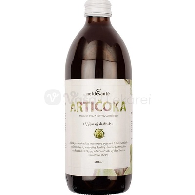 Nefdesanté ARTIČOKA a PESTREC šťava 500 ml