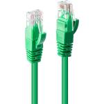 Lindy Пач кабел LINDY 48053, U/UTP, Cat. 6, 15m, зелен (48053)