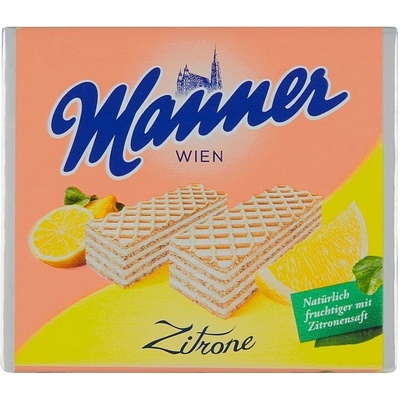 Manner Oplátky s citrónovou náplňou 75 g