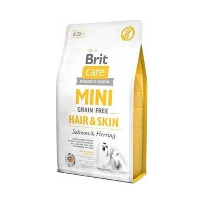 Brit Care Dog Mini Grain Free Hair & Skin losos 2 kg