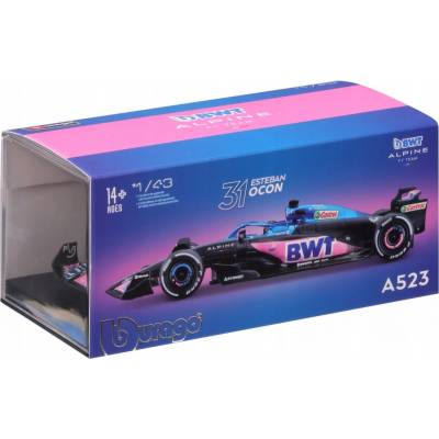 Bburago RACE Formula F1 BWT Alpine F1 Team A523 2023 31 Esteban Ocon 1:43