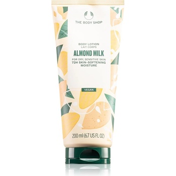 The Body Shop Almond Milk Body Lotion тоалетно мляко за тяло за суха и чувствителна кожа 200ml