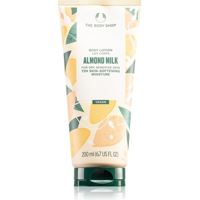 The Body Shop Almond Milk Body Lotion тоалетно мляко за тяло за суха и чувствителна кожа 200ml