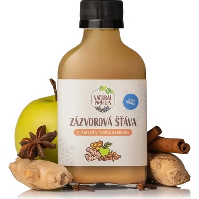 NaturalProtein šťáva zázvorová Zimní limitka 100ml