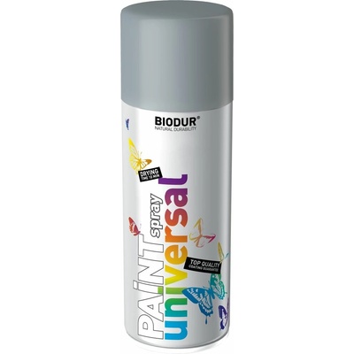 BIODUR Email Tmavší šedá matná RAL 7046 400 ml aerosol