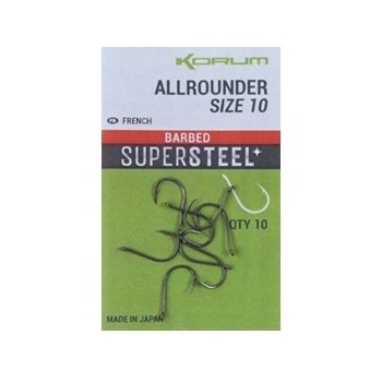 Korum Allrounder Hooks Barbed veľ.4 10 ks