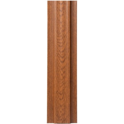 Covernit Plechová plotová doska "plotovka" Sicuro rovná 80 x 11,5 x 1,8 cm zlatý dub