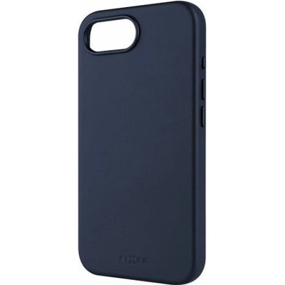Fixed MagLeather kožený kryt iPhone 16e, modrý FIXLM-1404-BL