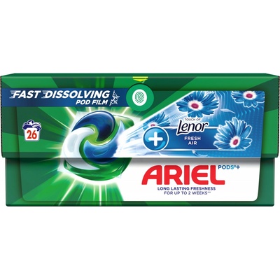 Ariel All-in-1 PODS +Lenor Kapsle Na Praní 26 PD