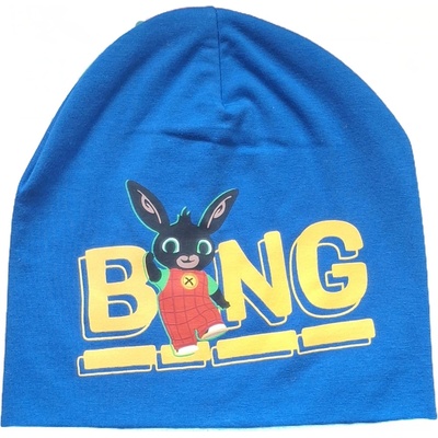 Setino chlapecká bavlněná čepice Bing světle modrá