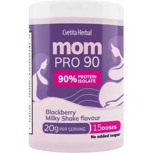 Cvetita Herbal Mom Pro 90 Protein Isolate [300 грама] Къпина