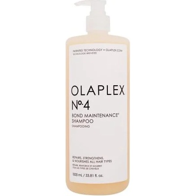 OLAPLEX Bond Maintenance No. 4 1000 ml регенериращ шампоан за всички типове коса за жени