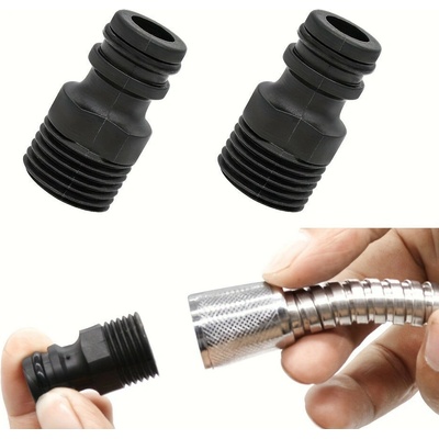 4 kusy PVC plastový špirálový adaptérový nástavec