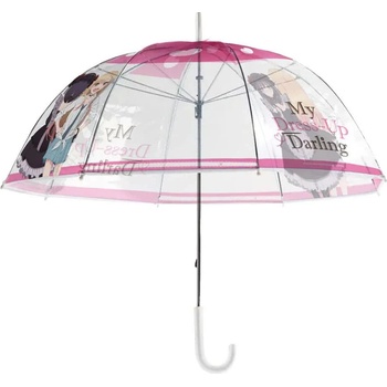 Sakami merchandise Чадър Sakami merchandise My Dress-Up Darling Transparent Cane Umbrella - Pink (Multicolor)