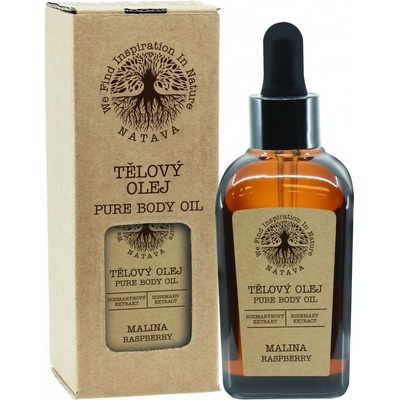 Natava tělový olej Malina 50 ml