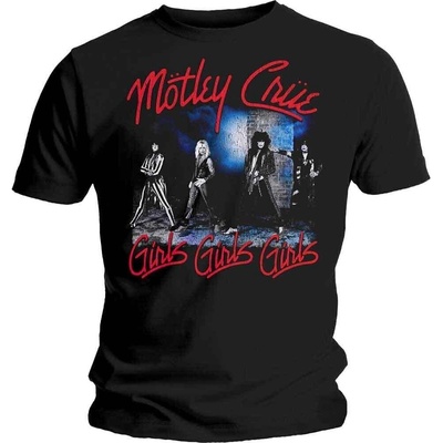 Mötley Crüe Smokey Street Black XL Риза (MOTTEE31MB04)