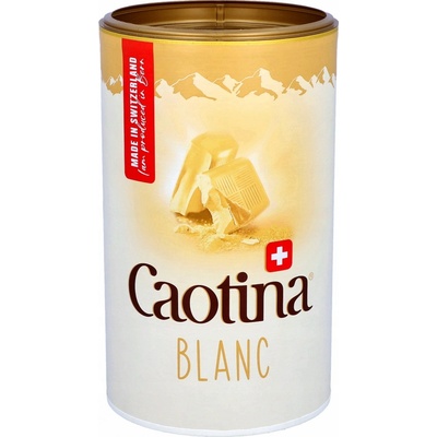 Caotina Blanc pravá švýcarská bílá čokoláda 500 g