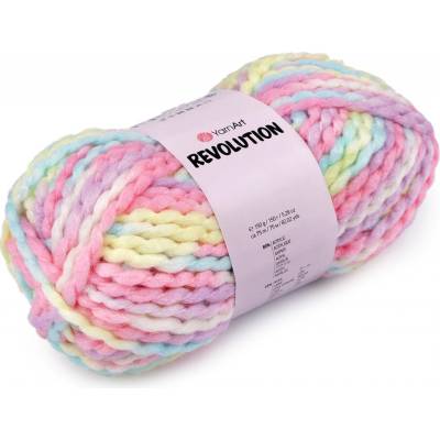 Prima-obchod Pletací příze Revolution 150 g, barva 8 (1609) růžová dětská