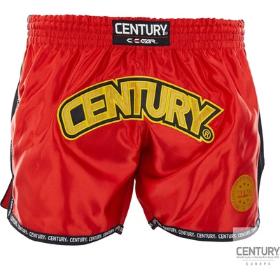 Muay Thai/K1 súťažné šortky CENTURY C-Gear WAKO červené