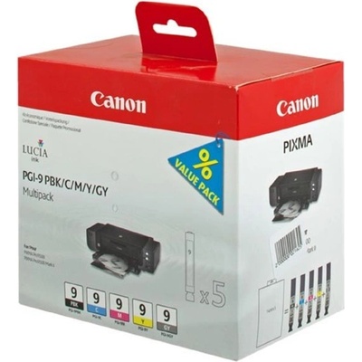Canon PGI-9 1034B013 PBK/C/M/Y/GY sada originální cartridge - РАЗПРОДАЖБА (1034B013)