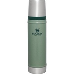 STANLEY 1913 Classic Legendary Thermos Bottle 0.59L - Thermos Keeps Hot or Cold for 18 Hours - Stainless Steel Thermos Flask - BPA Free - Dishwasher Safe - Hammertone Green - 10-11345-042 (10-11345-042)
