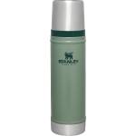 STANLEY 1913 Classic Legendary Thermos Bottle 0.59L - Thermos Keeps Hot or Cold for 18 Hours - Stainless Steel Thermos Flask - BPA Free - Dishwasher Safe - Hammertone Green - 100000115641 (10-11345-042)