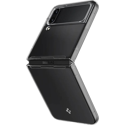 Spigen AirSkin Case - качествен поликарбонатов кейс за Samsung Galaxy Z Flip 4 (прозрачен)