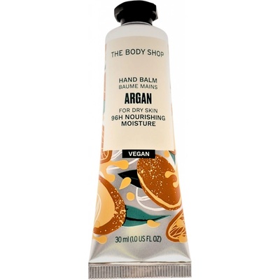 The Body Shop Argan Hand Balm vyživující a hydratační balzám na ruce 30 ml