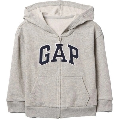 GAP V-FRCH Logo chlapecká mikina šedá