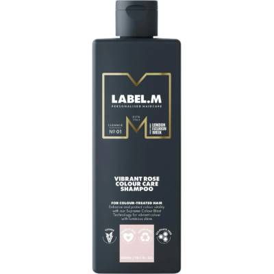 Label.m Vibrant Rose Colour Care Shampoo Šampon pro barvené vlasy 300 ml